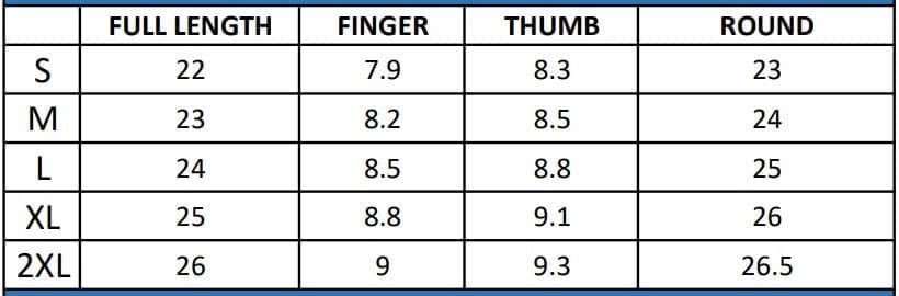 Size Guide