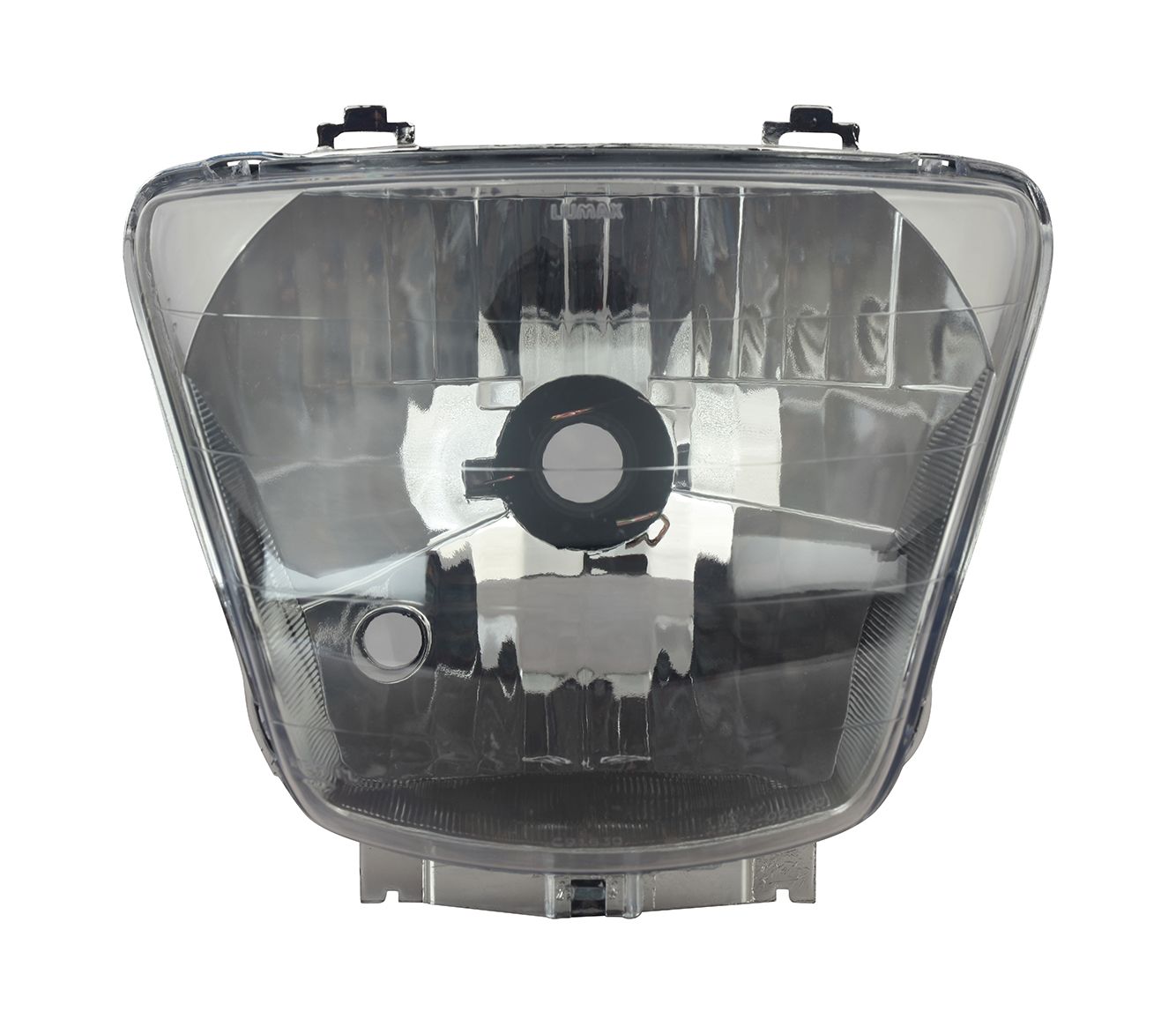 Hero Genuine Headlight Assembly Without Bulb for Passion Plus | Enhanced Visibility | Durable Construction | OEM Fit | Improved Rider Safety | Easy Installation- 33100KCC690AS