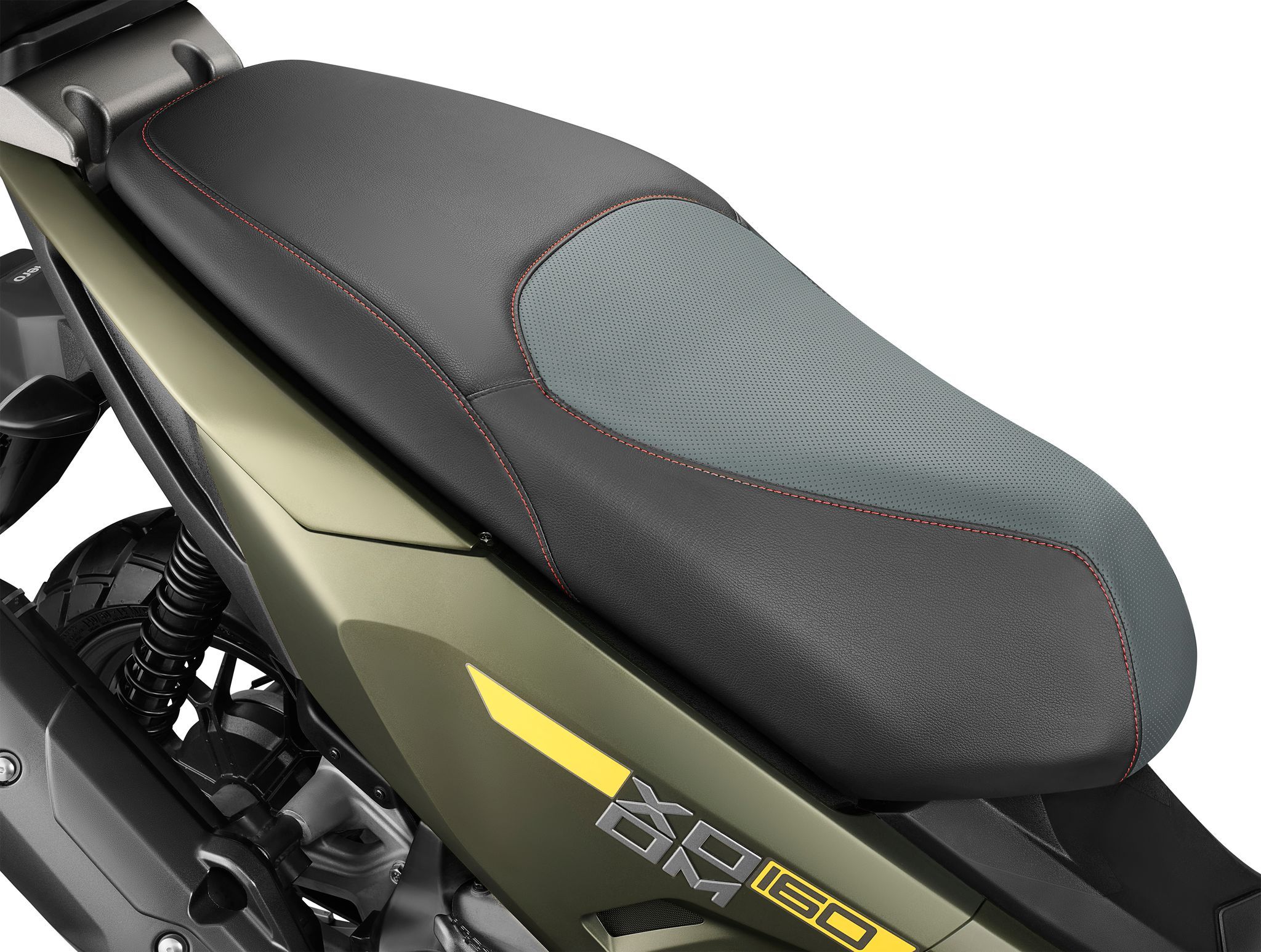 Hero Genuine Seat Cover for Xoom 160 | OEM Fit | Dual Tone Sporty Design | Enhanced Grip Surface | Breathable Comfort Layer | Weather Resistant Protection