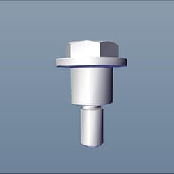 STEP BOLT HEX  5X17 - XOOM 160| XOOM 160 BS6 - 90100ABR000S