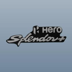 MARK HERO FR VISOR BLACK NH 1 TYPE 1 - Splendor+ - 86838AAE300RS