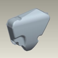 COVER SUB ASSY.AIR/C - Glamour | Super Splendor - 17235KTC900S