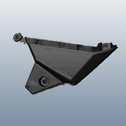 SIDE COVER LOWER RIGHT - Xtreme 125 - 83596ACL000S