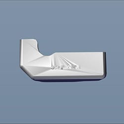 COVER CABLE LOCK SEAT - FF SPORTS 250 LC| HUNK 250 LATAM| XTREME 250 NEPAL BANGLADESH| XTREME 250R - ACWAB4U001000GS