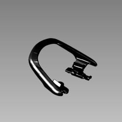 GRIP REAR (BLACK NH1 (TYPE-1)) - Glamour - 50400AANB00RS