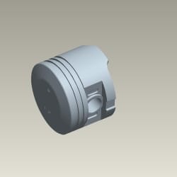 PISTON O/S (.50) - Glamour | Super Splendor - 13103KTC305S