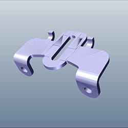 LOWER BRIDGE CLAMP - Splendor+ - 61313AAE930S