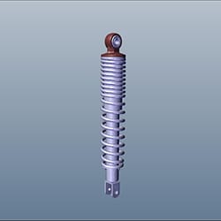 52400ABR000S - CUSHION ASSY. REAR - XOOM 160(Aug., 2025)