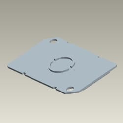 PLATE DIAPHRAGM - Xtreme 125 | Xtreme 160 | Glamour | Xoom | Passion Pro | Super Splendor | Splendor+ | Passion Xpro | Achiever | Hunk | Ignitor | Impulse | Xtreme - 45521KCC841S