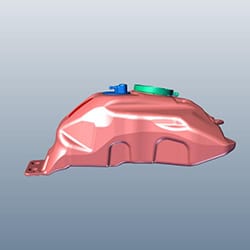 FUEL TANK ASSEMBLY - Xtreme 160 - 17520ABZB00S