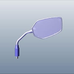 88110ABR000S - MIRROR ASSY R BACK - XOOM 160(Aug., 2025)