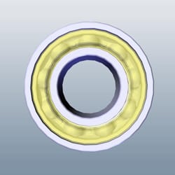 91009ABS202S - BRG. BALL RADIAL 6004UU - DESTINI 110 BS6 OBD2 PHB(Sept.,2025)